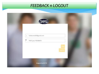FEEDBACK n LOGOUT
 