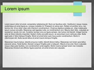 Ipsumlorem Script Header Example Lorem Ipsum Sample PPT for illustration, from office | PPT