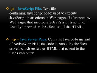 File extensions | PPTX