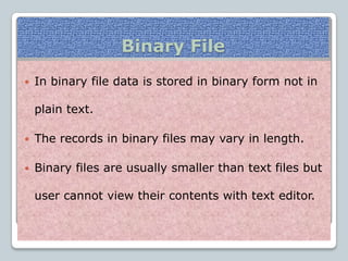 Filehandling | PPTX