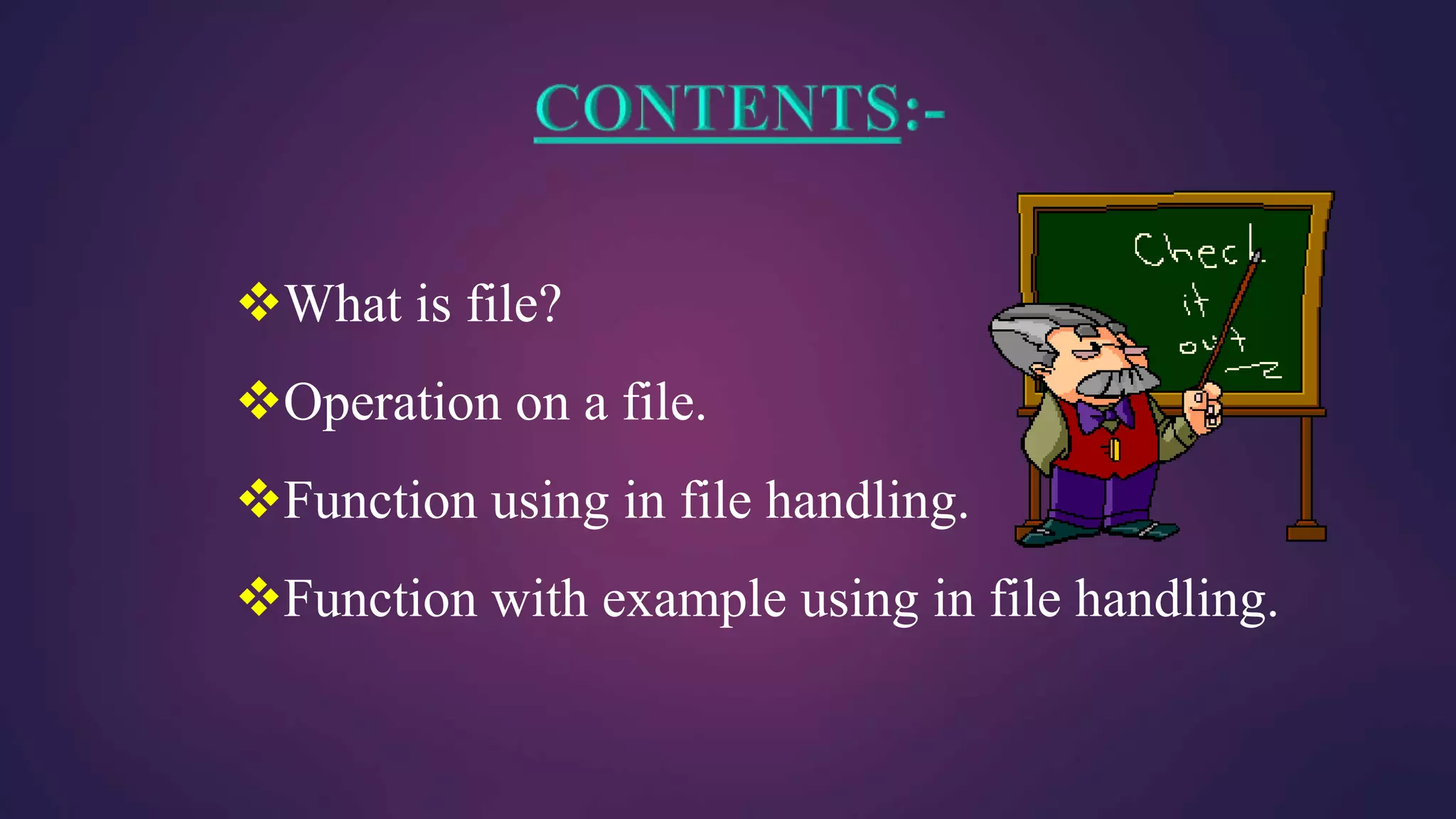 File handling in c | PPTX