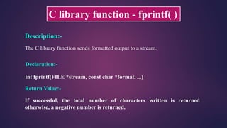 File handling in c | PPT