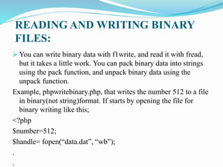 File handling | PPTX