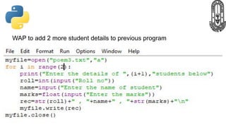 File handling CBSE CLASS 12 | PDF