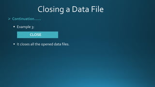➢ Continuation……
 