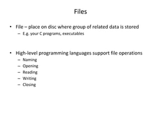 File Handling in C Programming for Beginners | PPT