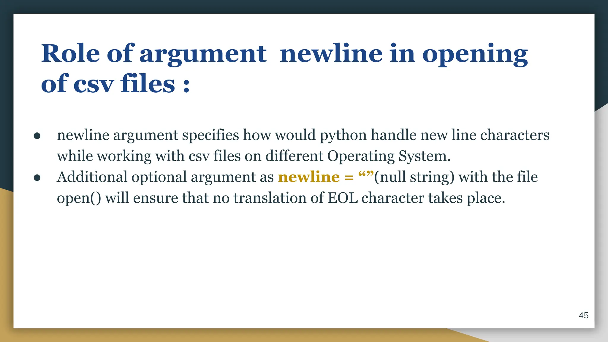File handling with python class 12th .pdf | Programming Languages ...