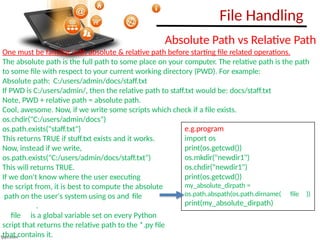 File handling Reading and Writing Data .pptx