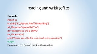 FIle Handling and dictionaries.pptx