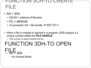File handling functions | PPTX