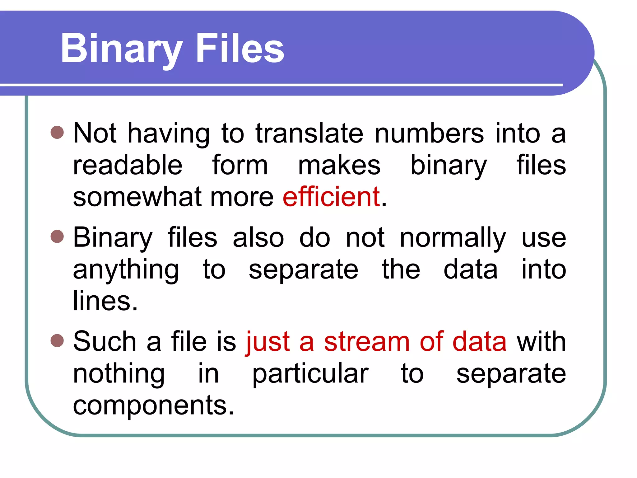 File Handling In C++ | PPT