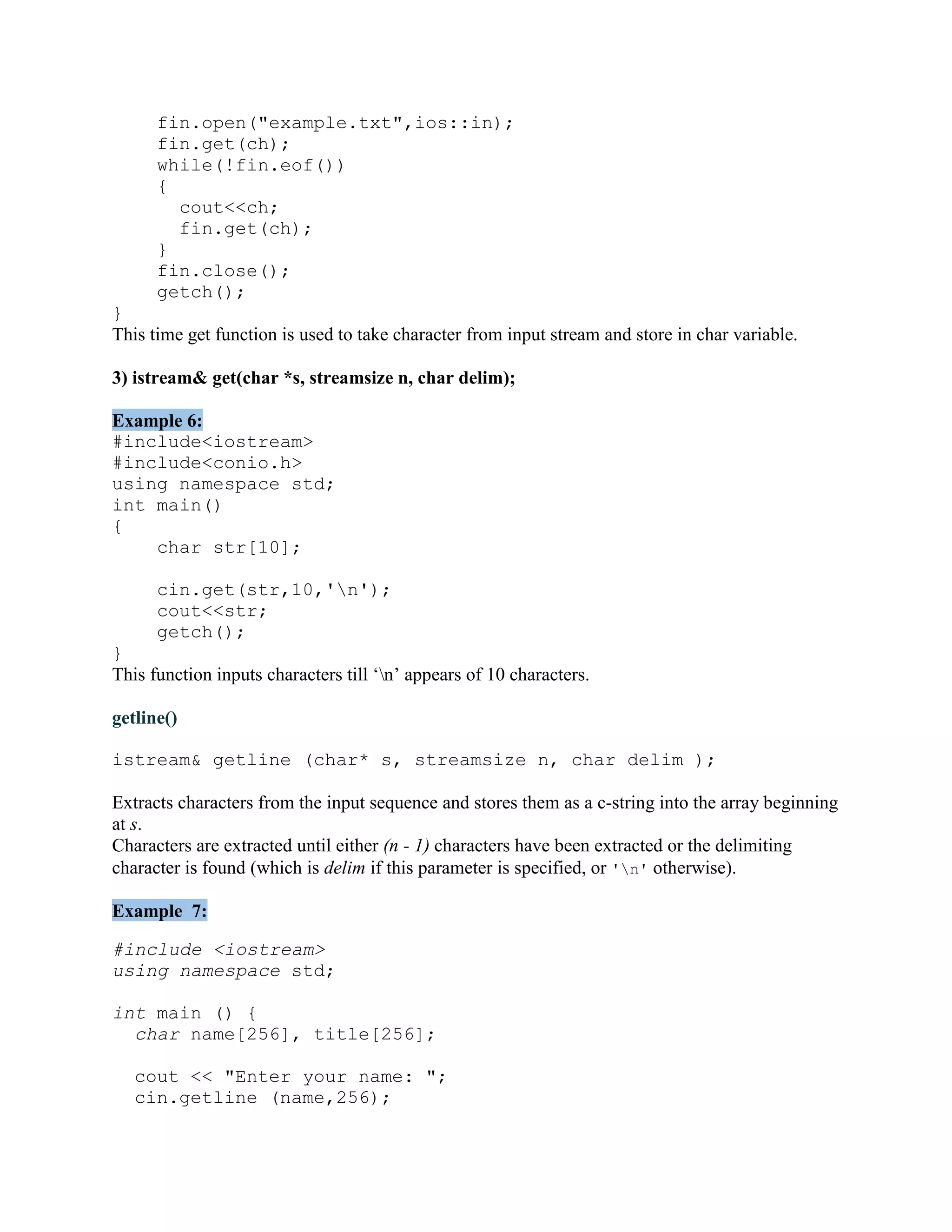 File handling in c++ | PDF