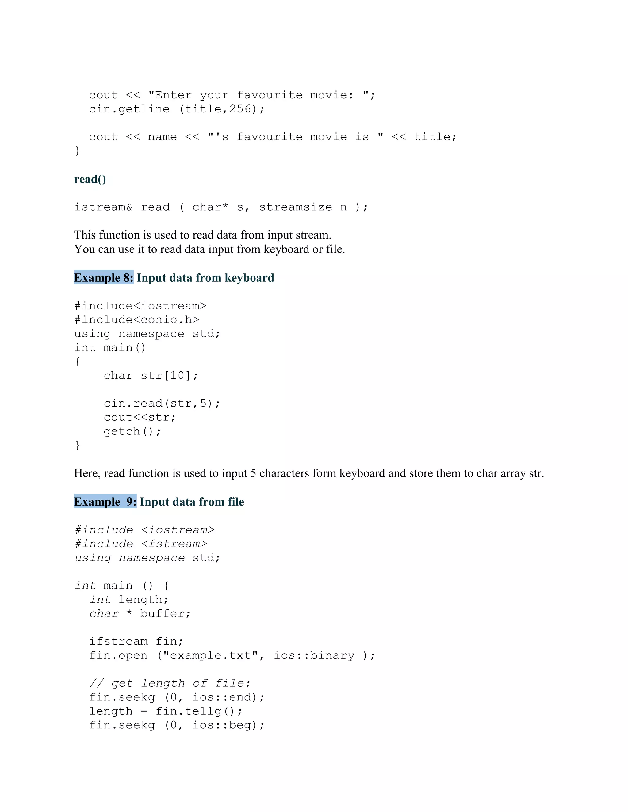 File handling in c++ | PDF