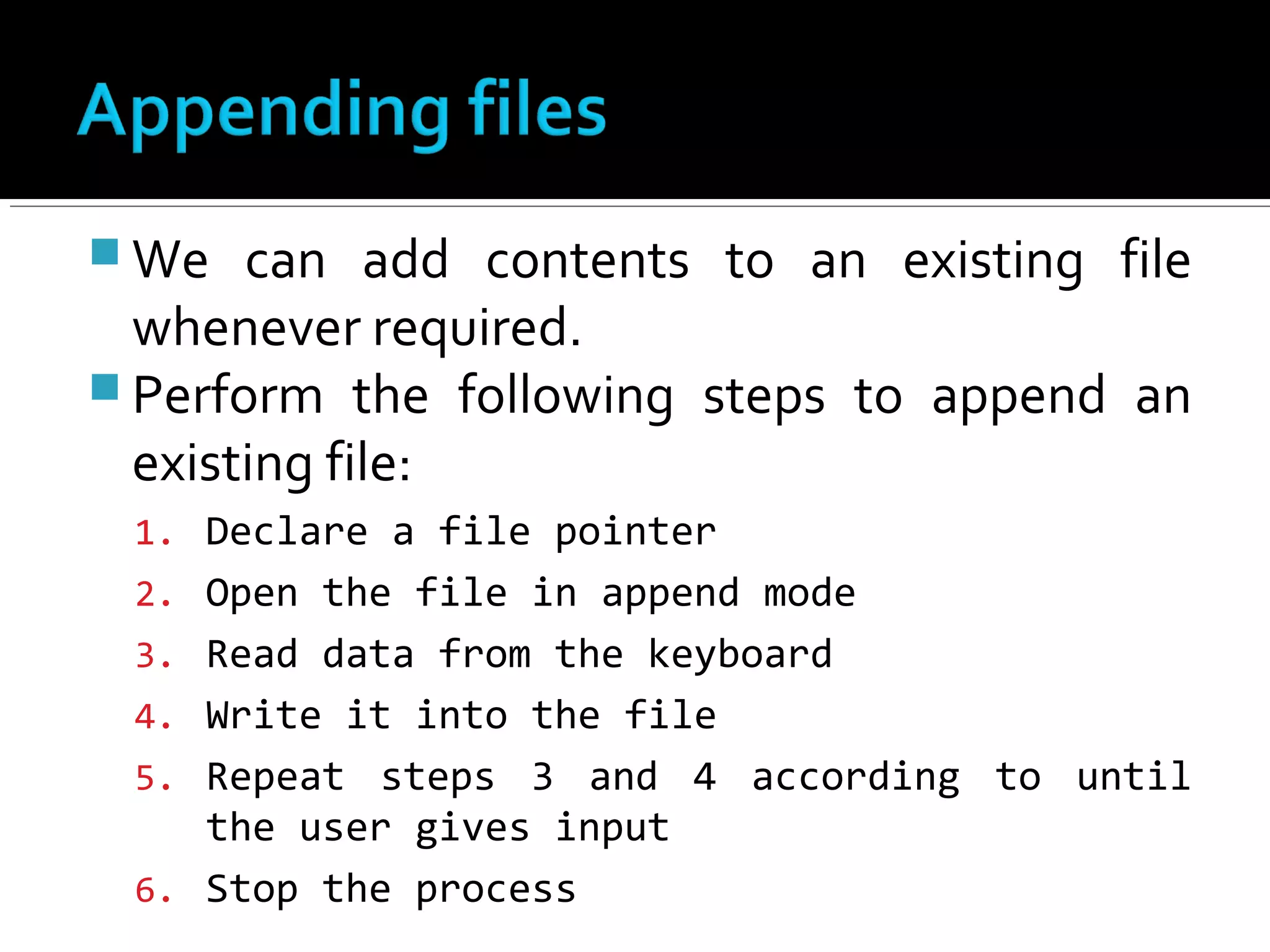 File handling in c | PPT