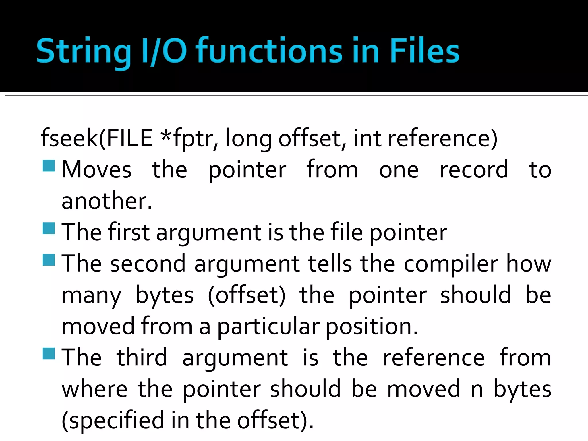 File handling in c | PPT