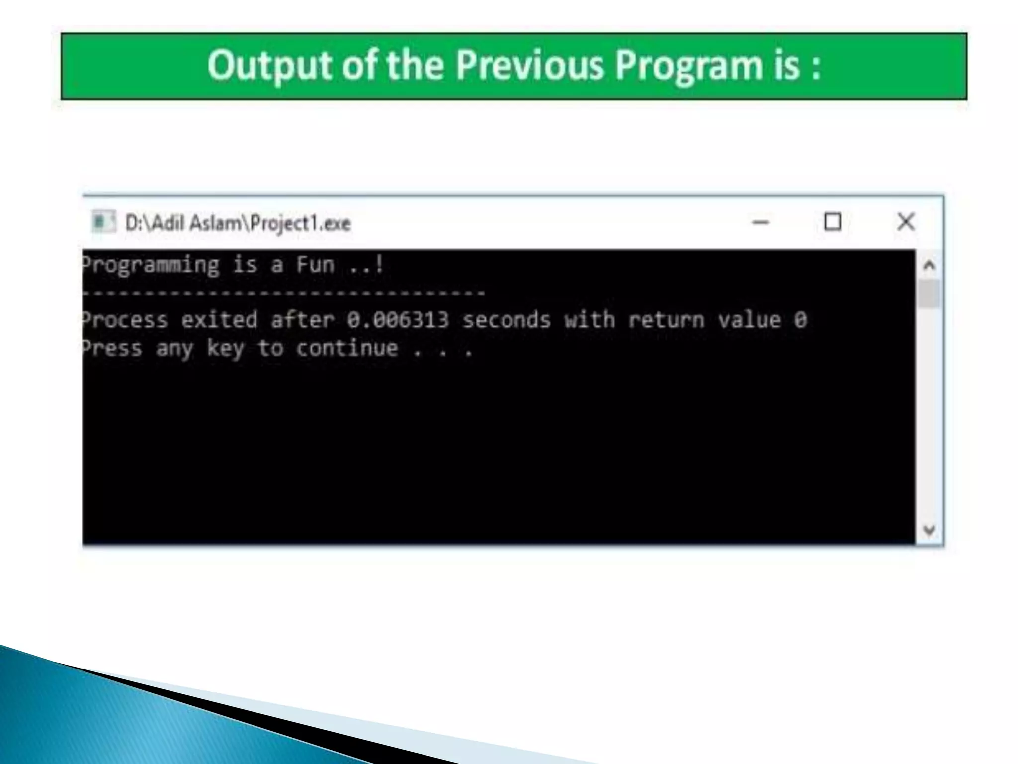 File handling in c++