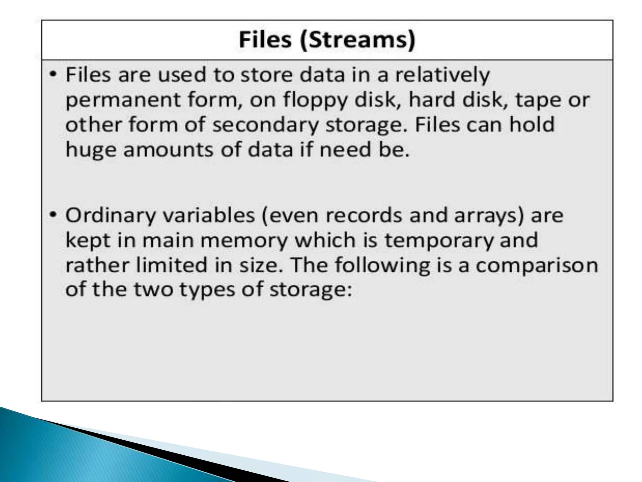 File handling in c++
