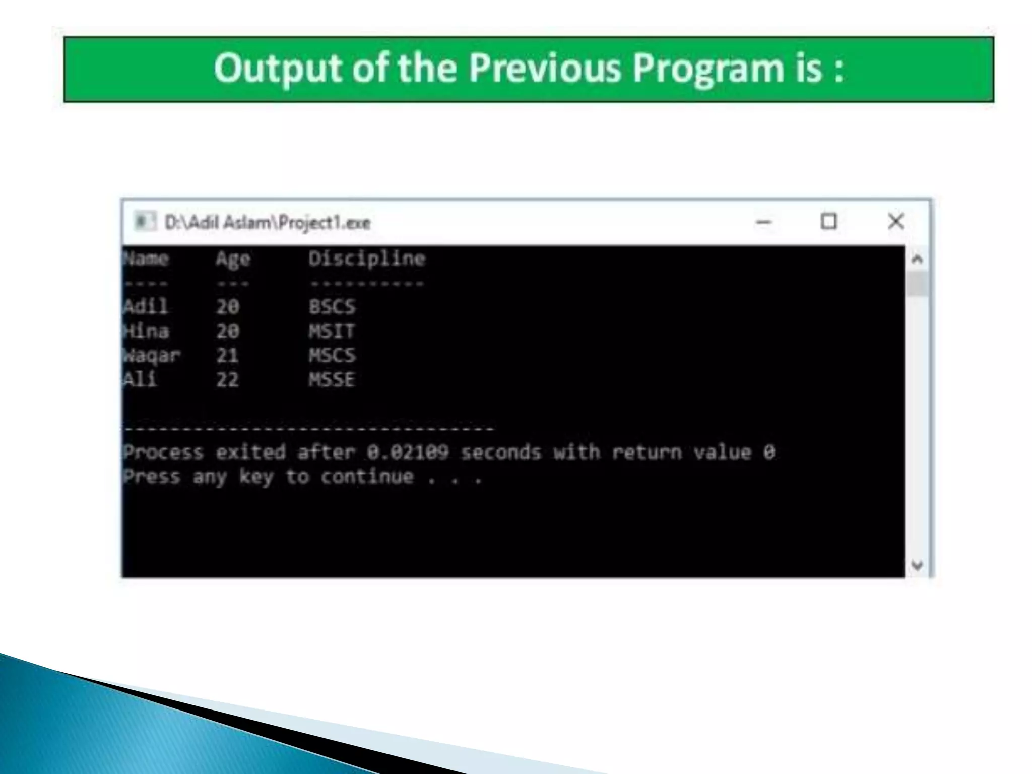 File handling in c++