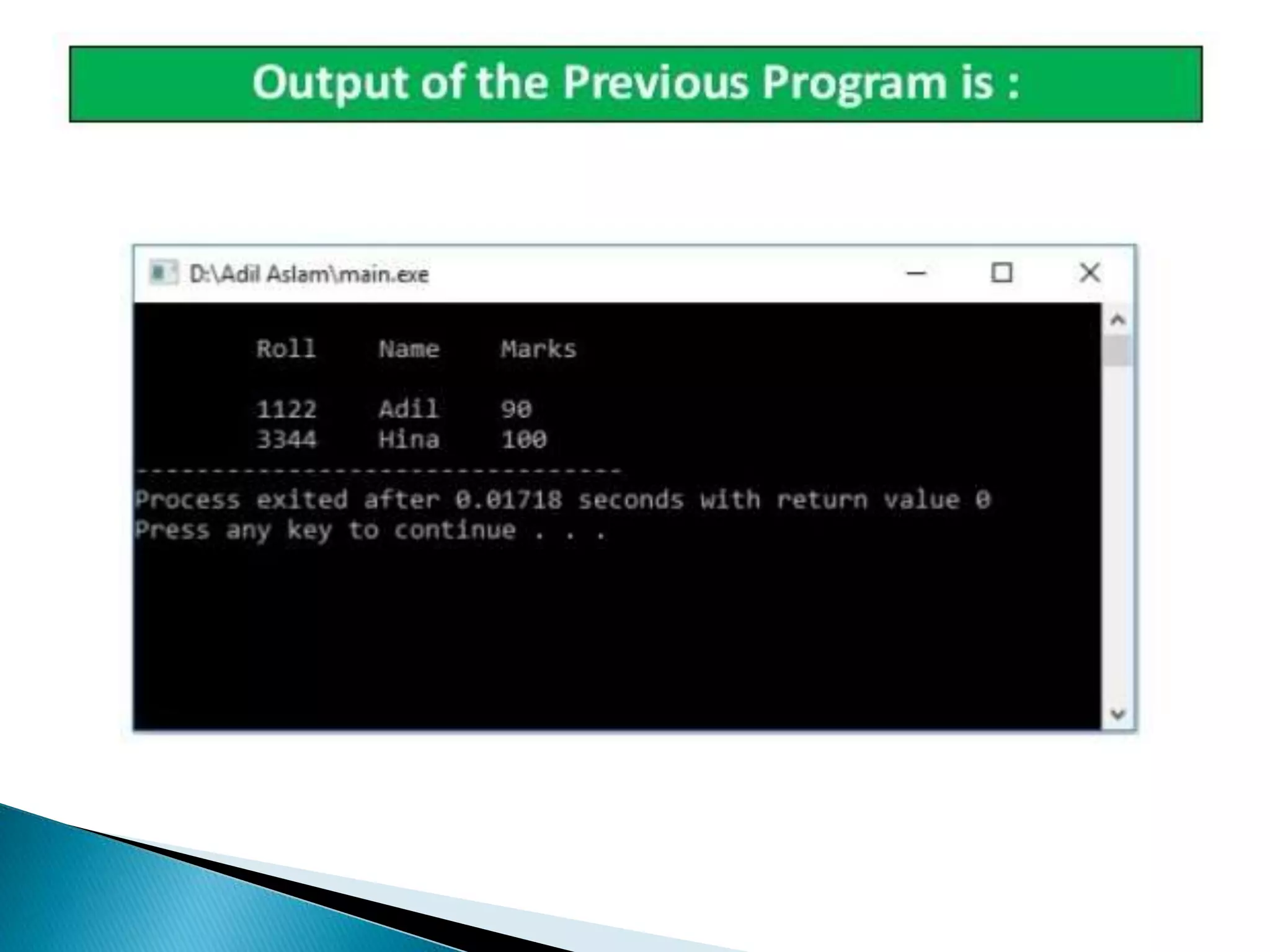 File handling in c++
