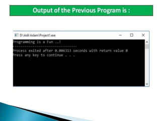 File handling in c++