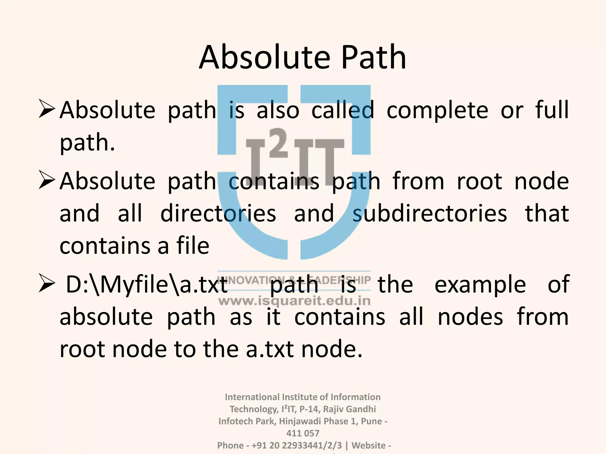 File Handling in Python | PPTX