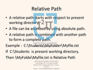 File Handling in Python | PPTX | Computing | Technology & Computing