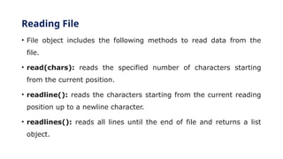Comprehensive Guide to File Handling and Serialization in Python ...