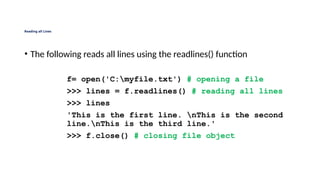 Comprehensive Guide to File Handling and Serialization in Python ...