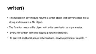 Comprehensive Guide to File Handling and Serialization in Python ...