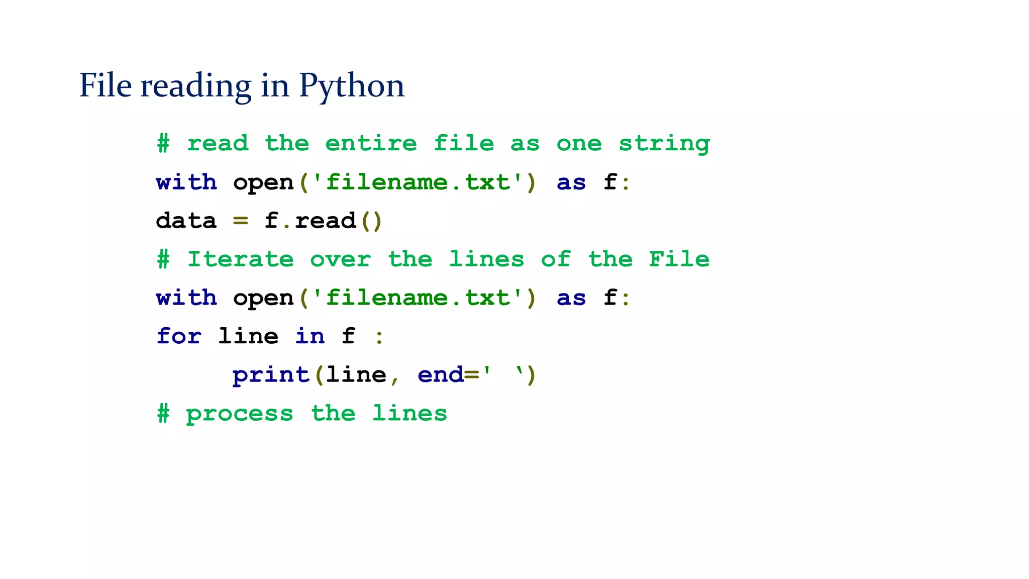 File handling in Python | PPTX image.