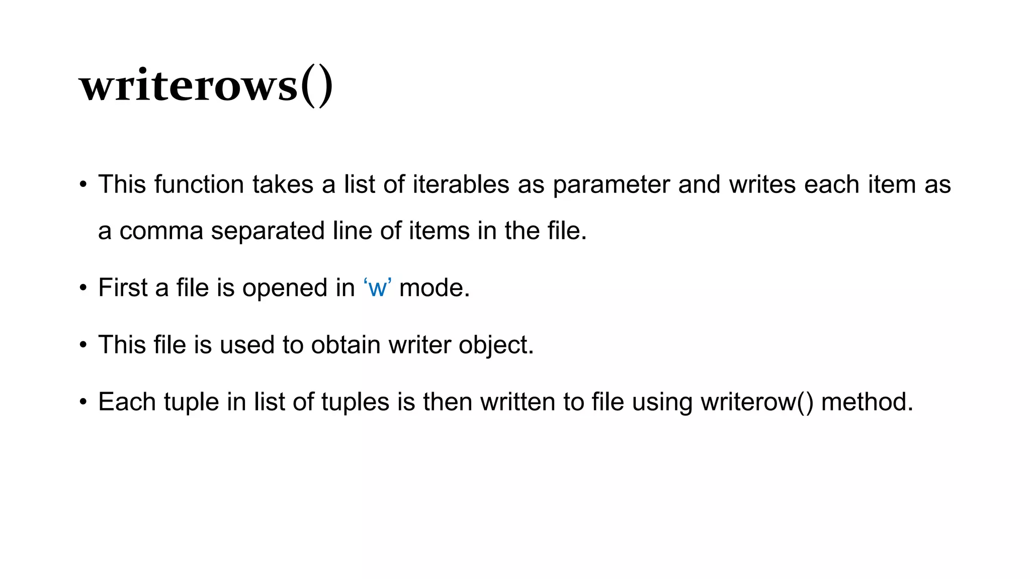 File handling in Python | PPT