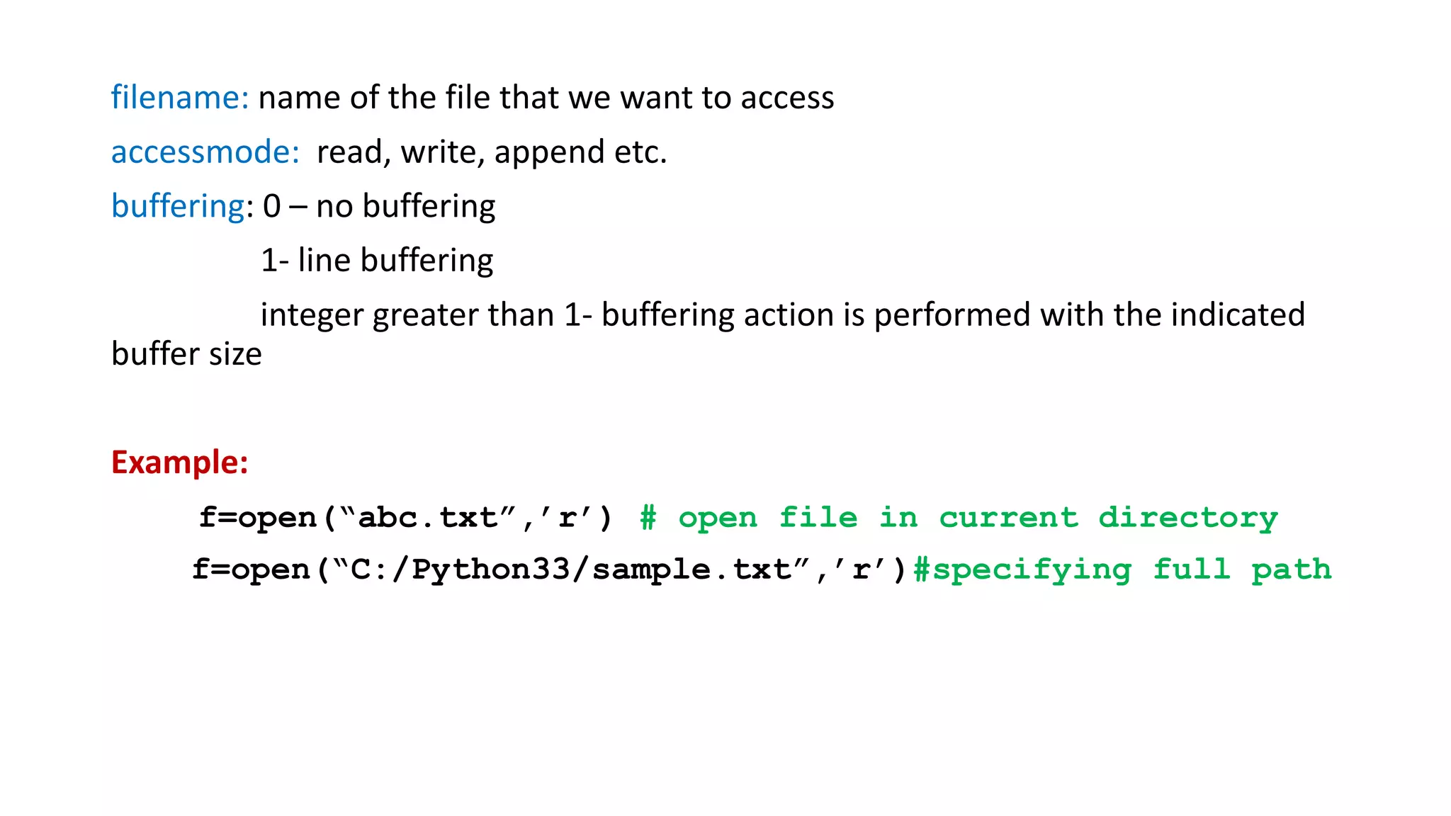 File handling in Python | PPT