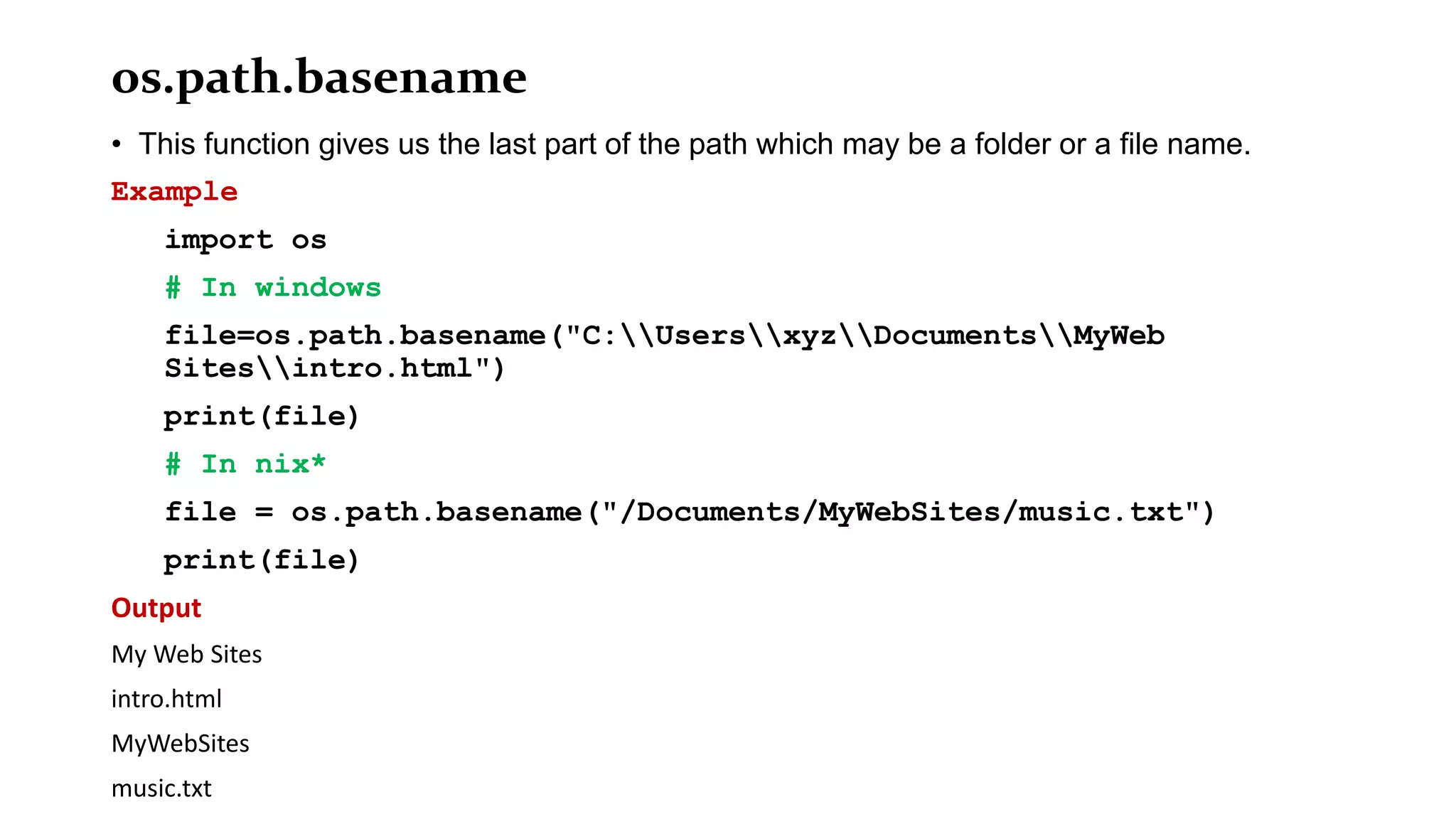 File handling in Python | PPTX