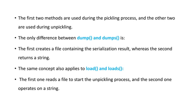 File handling in Python | PPT