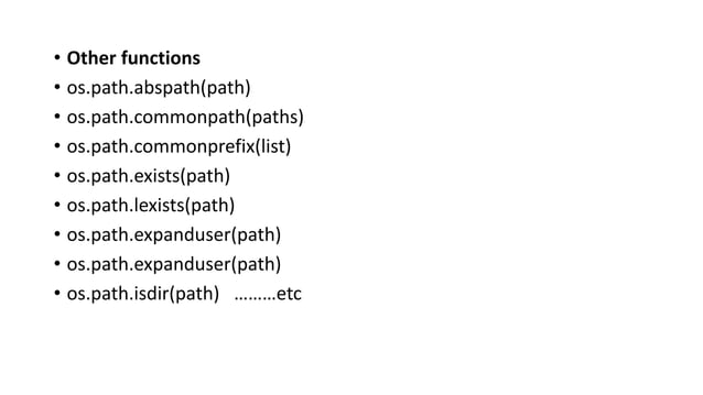 File handling in Python | PPT