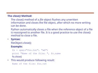 filehandling pyhton filehandling concept | PPT