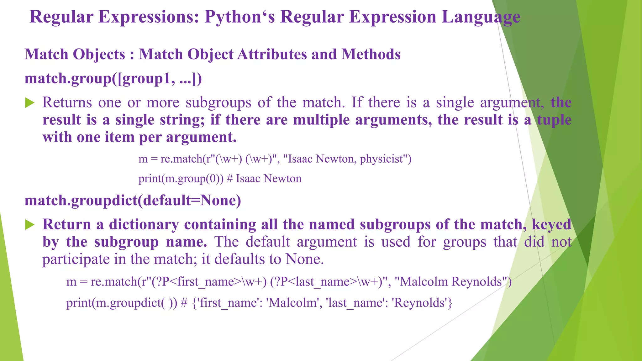 File handling & regular expressions in python programming | PPT