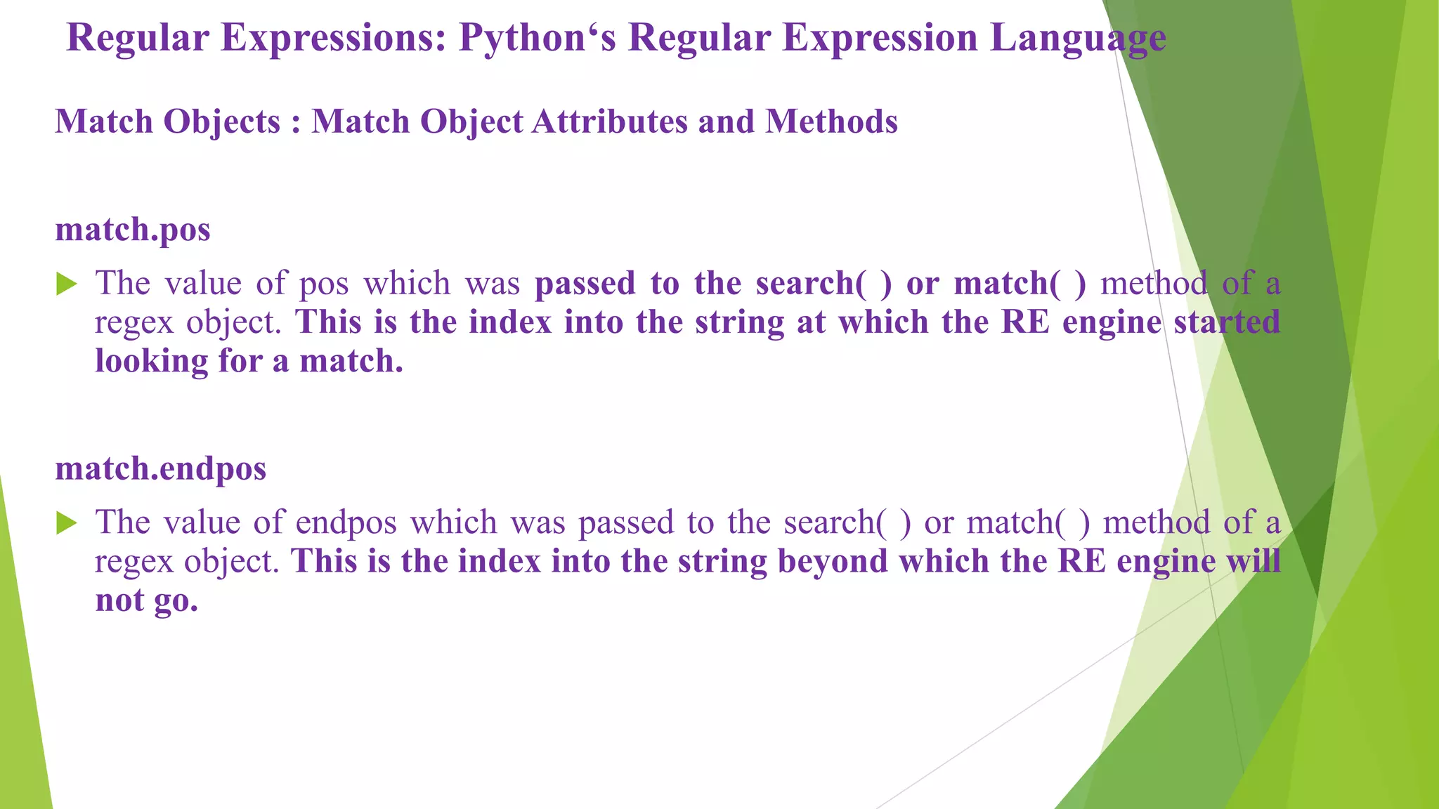 File handling & regular expressions in python programming | PPT
