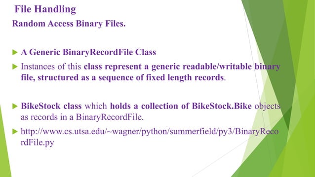 File handling & regular expressions in python programming | PPT