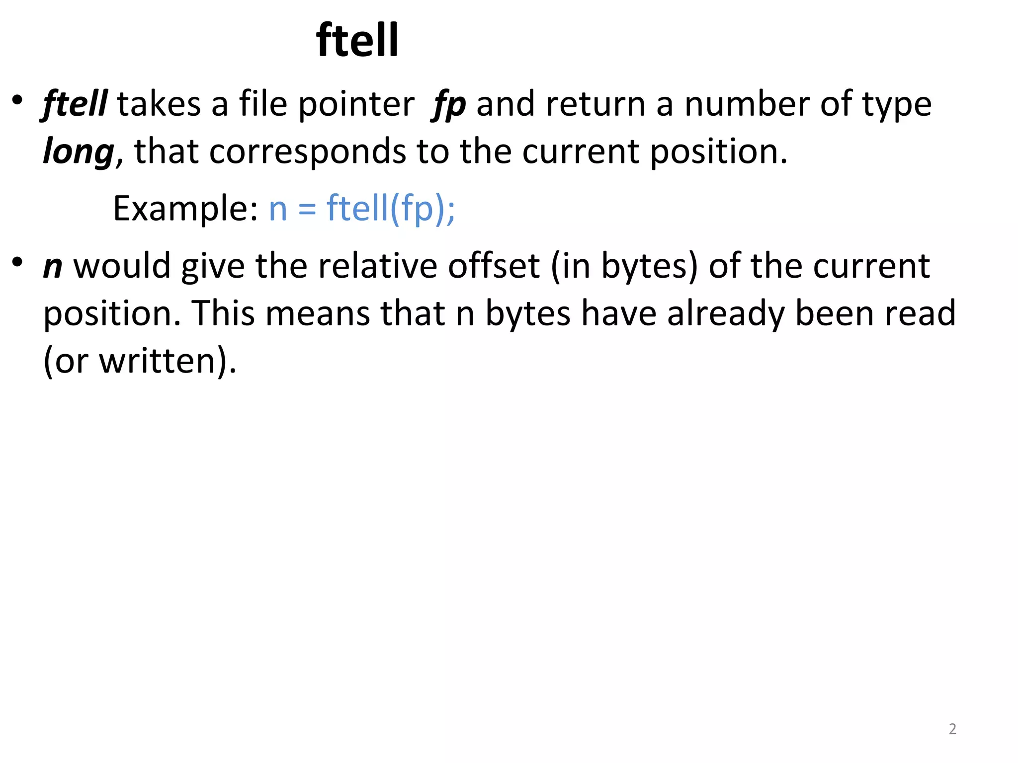 File handling(some slides only) | PPT