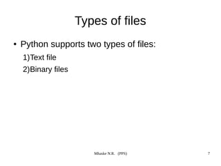 File handling and Dictionaries in python | PPT