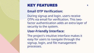 File Hider Project to hide the files from your desktop | PPT