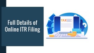 Simple Guide to File Income Tax Return Online on Official Portal