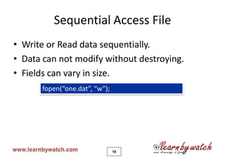 File io | PDF