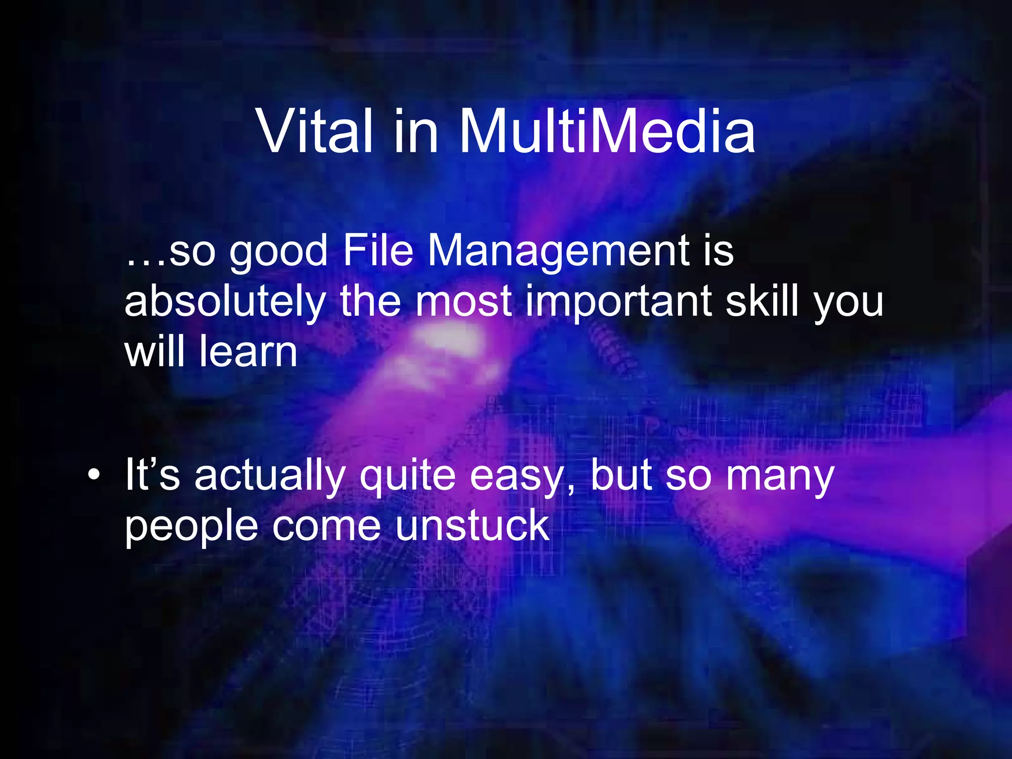 File Management | PPT