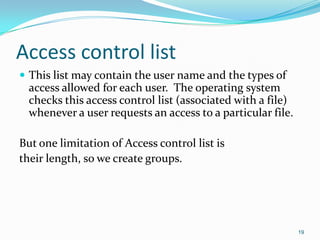 File Control List File management | PPTX