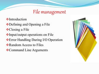 File management | PPT