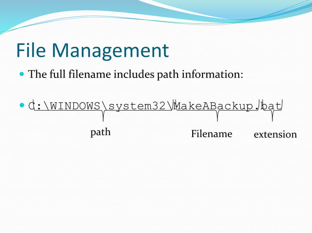 File management | PPT