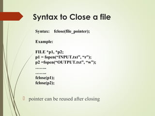 File management and handling by prabhakar | PPT | Operating Systems ...