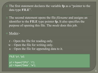 File Management in C | PPTX